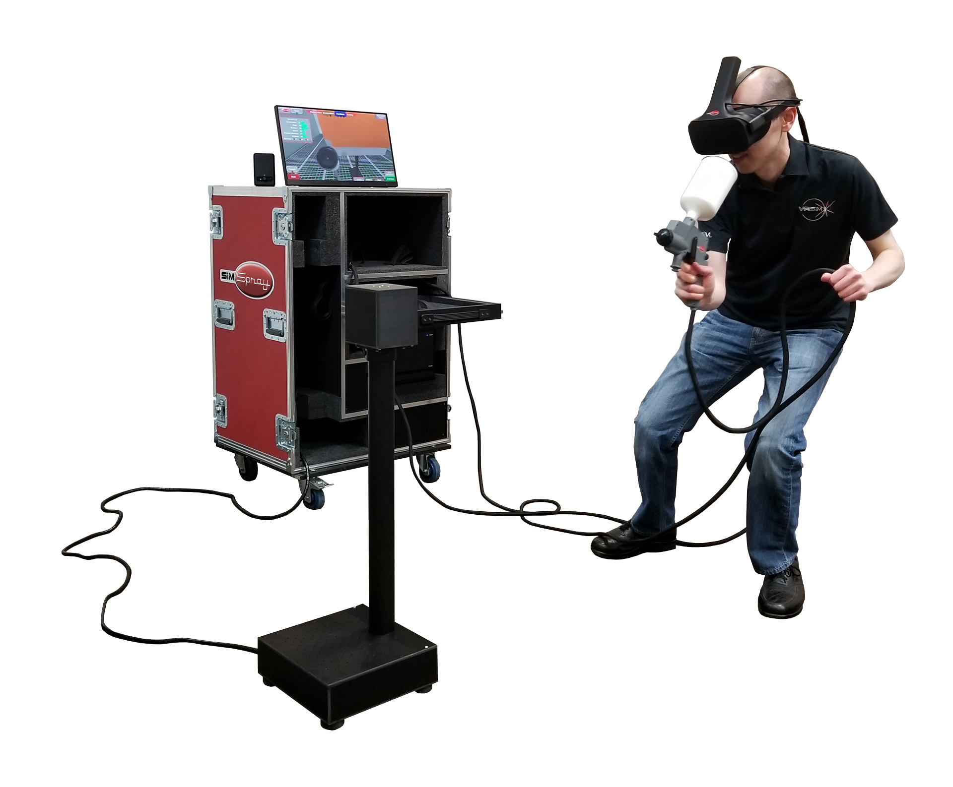 SimSpray Virtual Reality Training